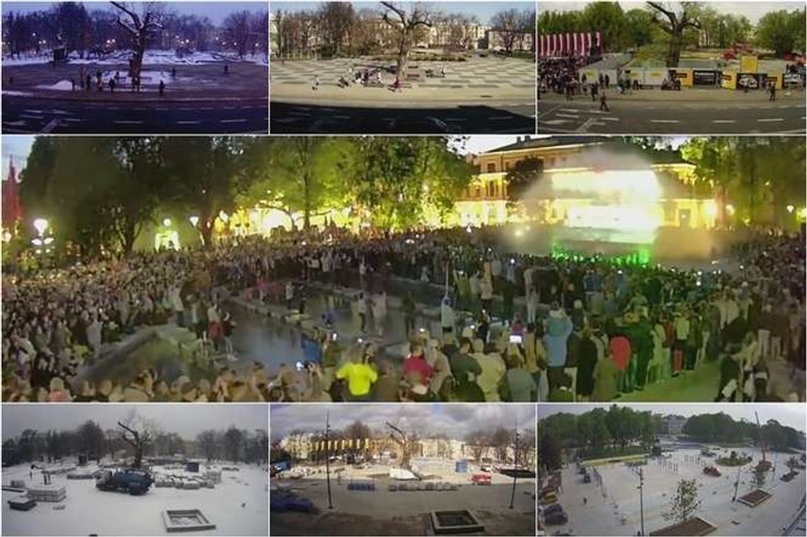 Tak się zmieniał plac Litewski. Zobacz niezwykły film: 1,5 roku w 6 minut Tak się zmieniał plac Litewski. Zobacz niezwykły film: 1,5 roku w 6 minut