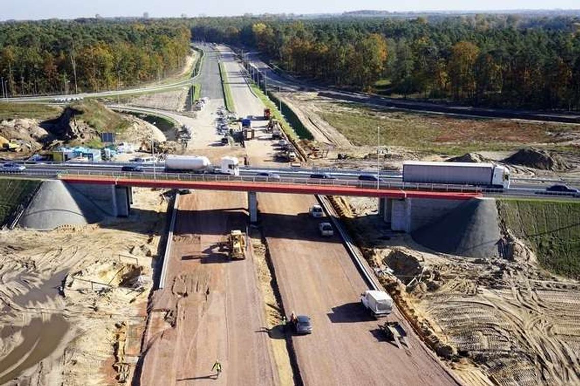 Tak wygląda budowa obwodnicy Puław. Nowe zdjęcia z góry