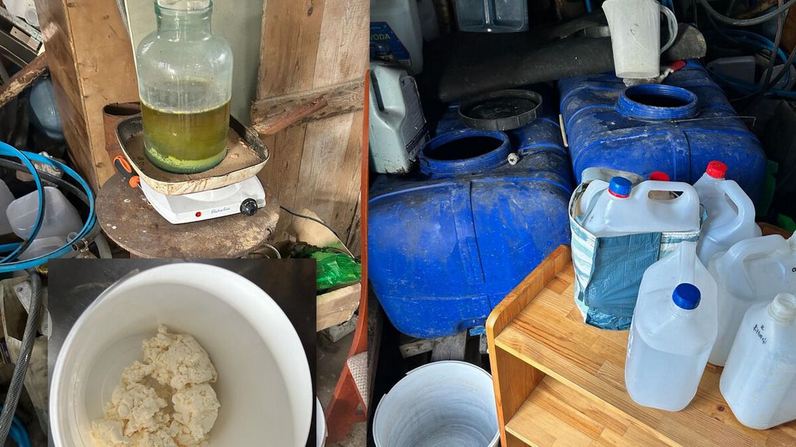 Tak wygląda fabryka amfetaminy. Zlikwidowała ją lubelska policja