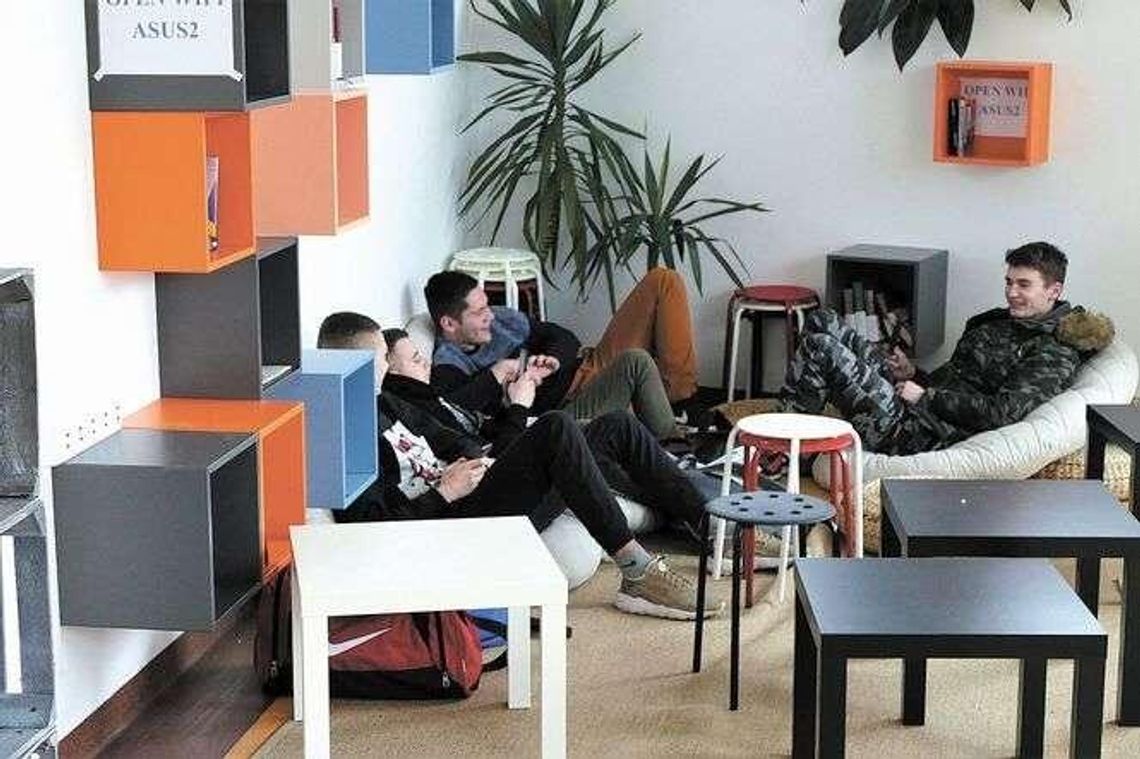 Takie strefy dla uczniów to rzadkość, zrobili je w szkołach w Kraśniku