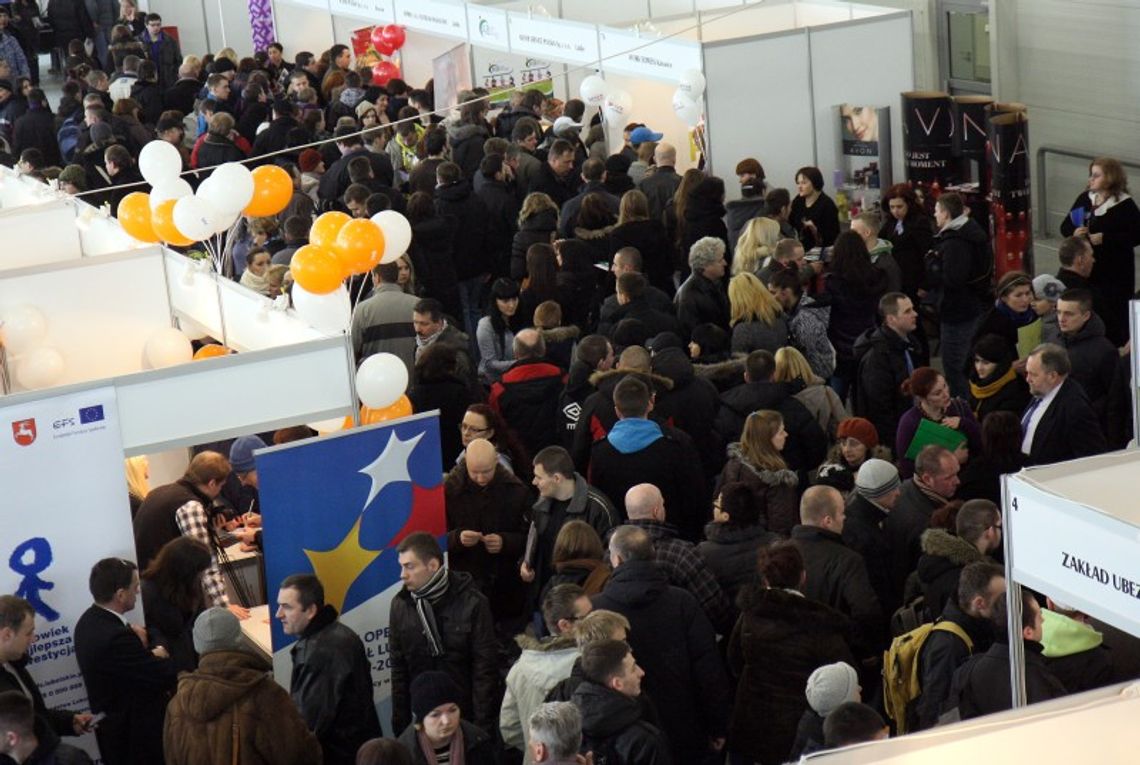Targi pracy w Lublinie. Są oferty nawet za 8 tys. euro miesięcznie (wideo)