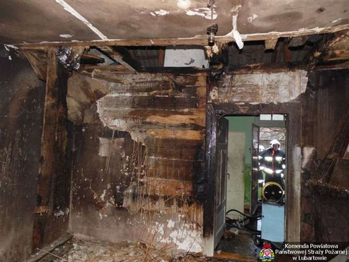 Tarkawica. Spłonął dom jednorodzinny