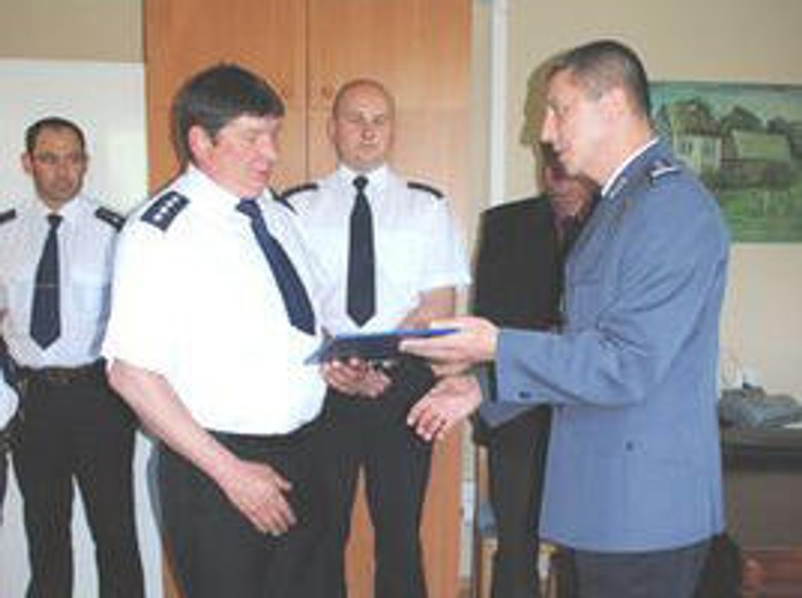 Tarnogród: Szef posterunku policji przeszedł na emeryturę