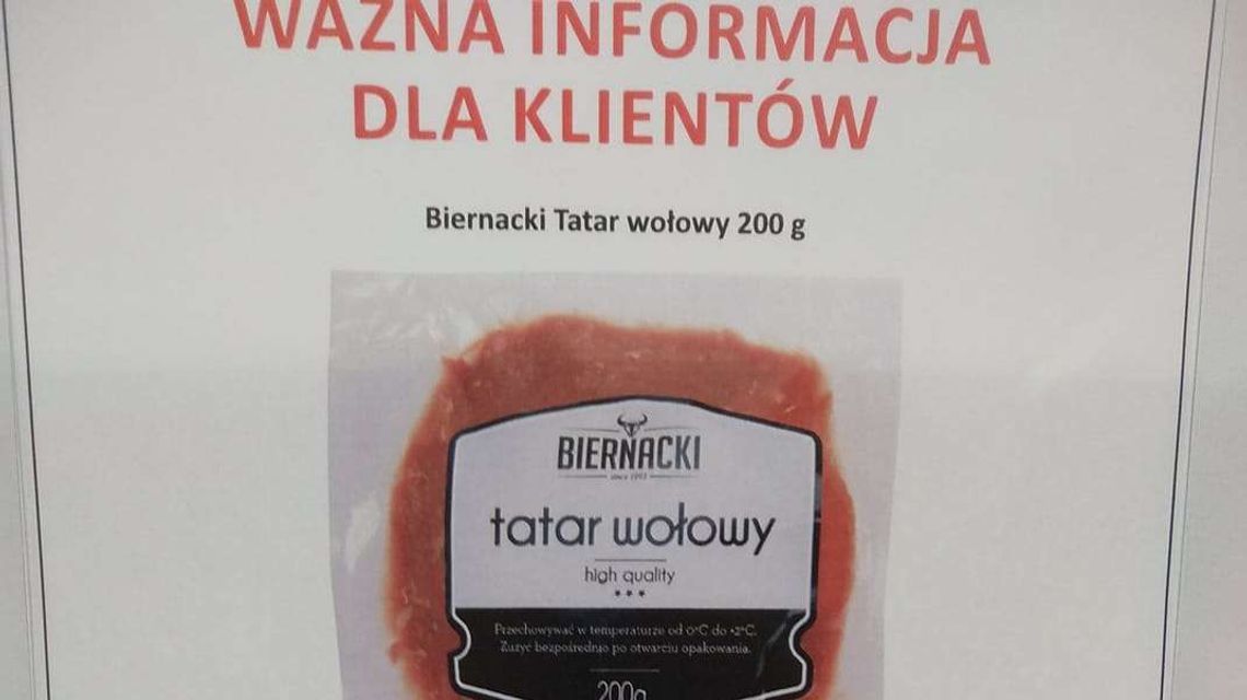 Tatar z Lidla wycofany ze sprzedaży. Wykryto salmonellę