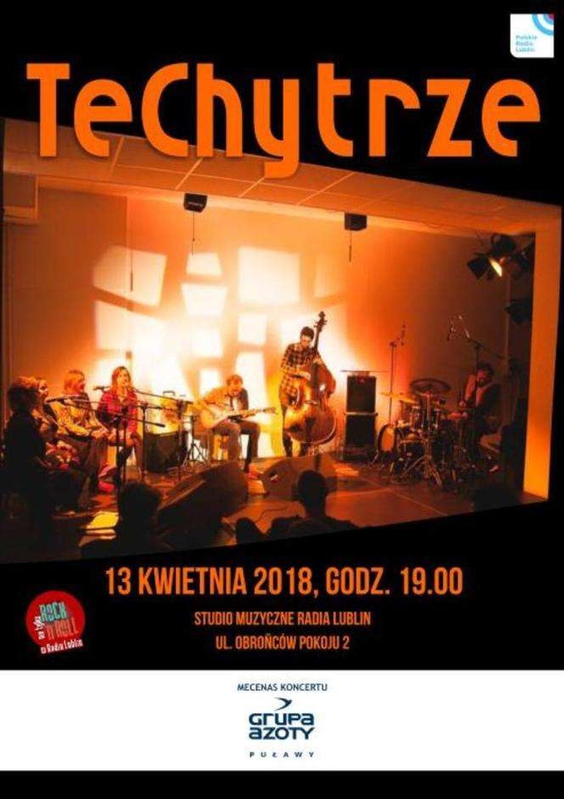 TeChytrze - koncert w Radiu Lublin