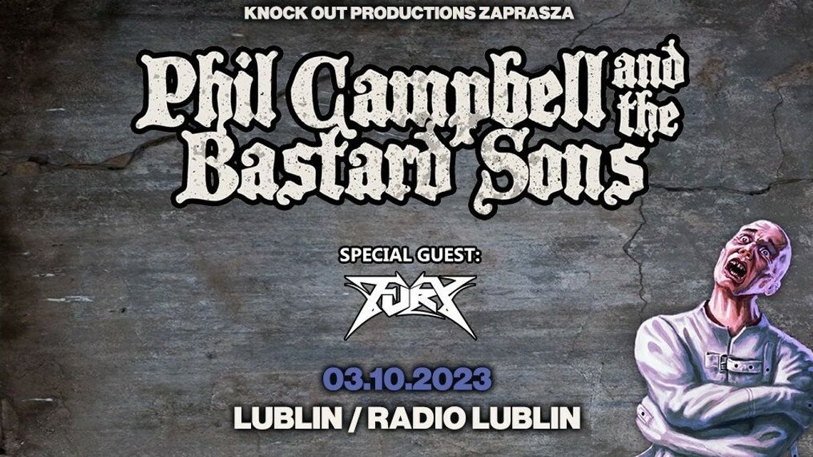 Tego nie możesz przegapić! Były gitarzysta Motorhead - Phil Campbell - zagra w Lublinie