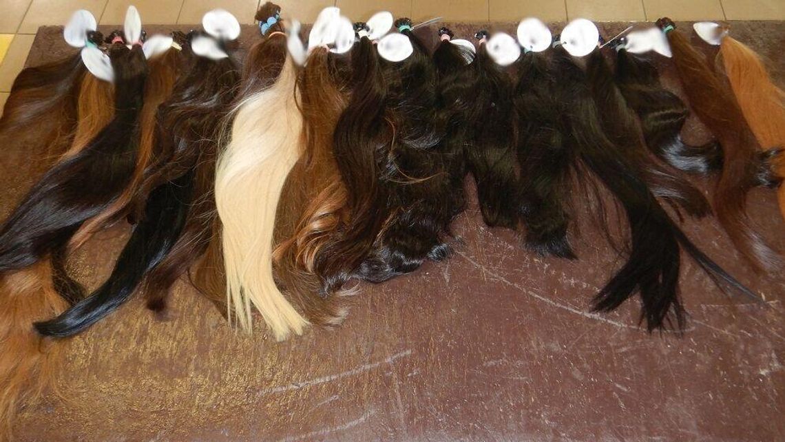 Tego nikt się nie spodziewał. 2,5 kilograma ludzkich włosów na granicy