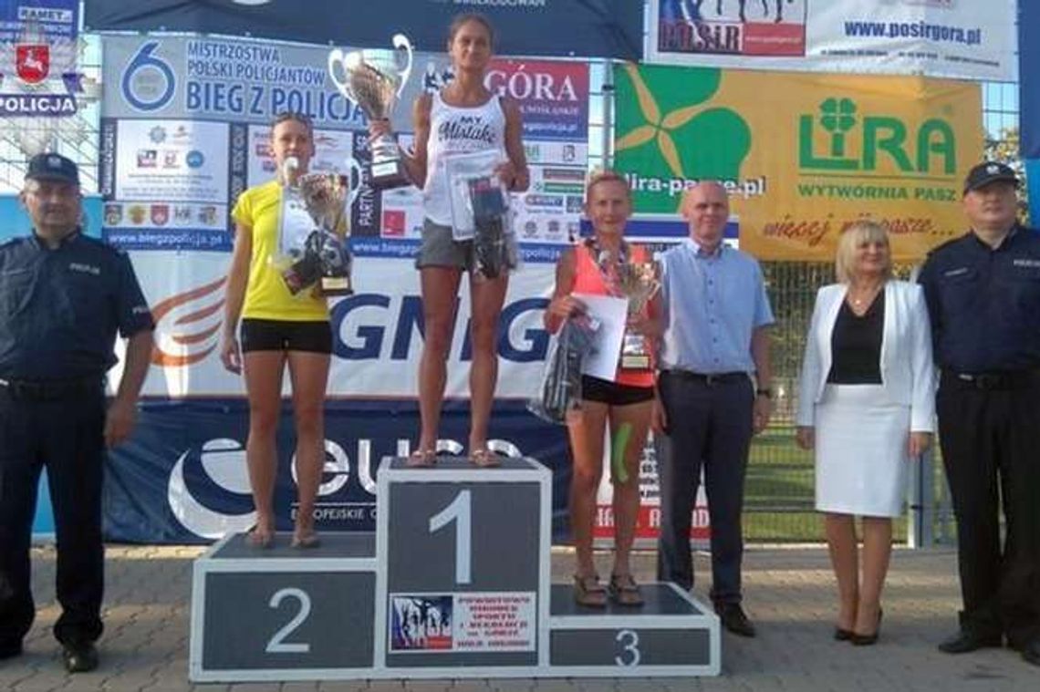 Tej policjantce nie uciekniesz. Sierżant Woszczek najszybsza w mistrzostwach policji
