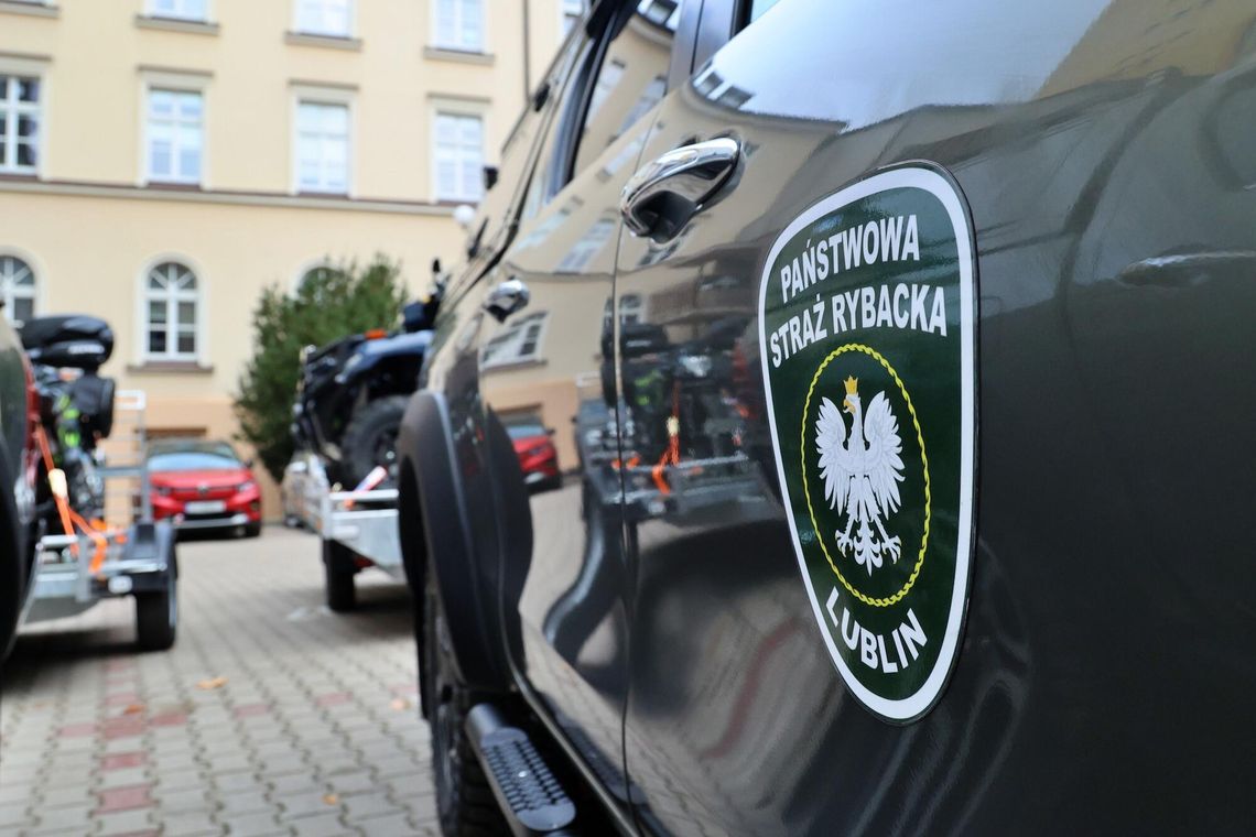 Terenówki, quady, łodzie i drony. Straż rybacka na Lubelszczyźnie otrzymała sprzęt za blisko 5 mln zł