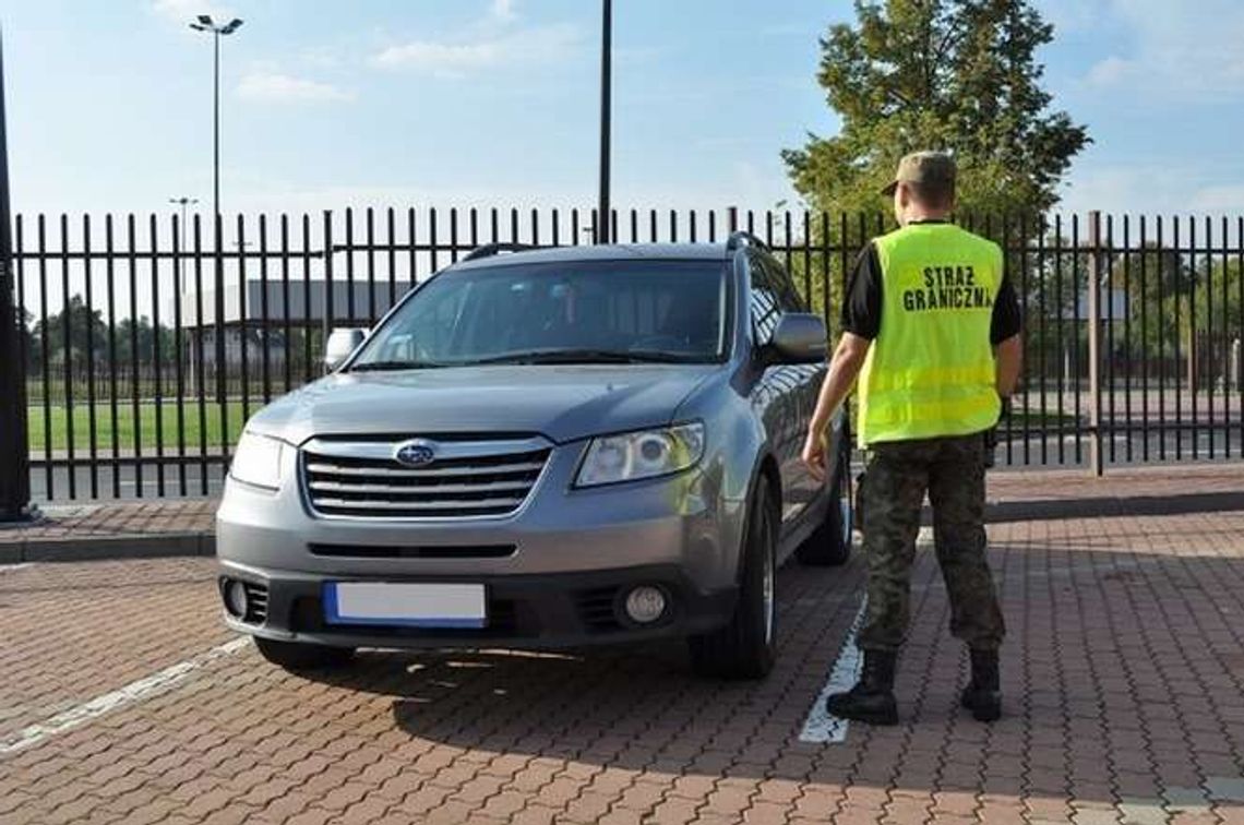 Terespol: Kradzione subaru, warte 60 tys. zł zatrzymane na granicy