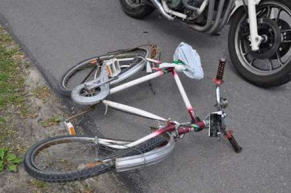 Tereszpol: Rowerzysta wyjechał przed auto