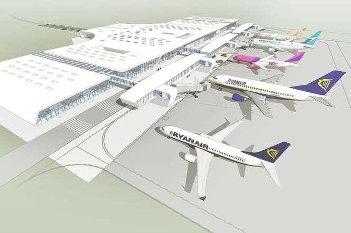 Terminal Portu Lotniczego Lublin będzie rozbudowany. Inwestycja za 5,5 mln zł