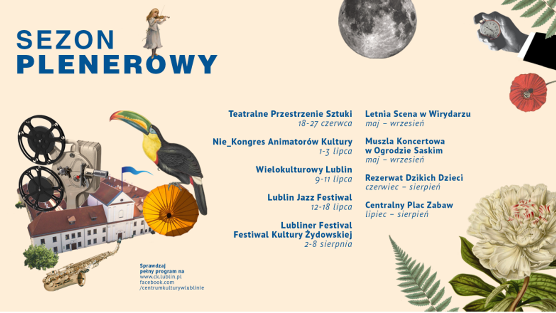 Terminarz letnich festiwali Centrum Kultury