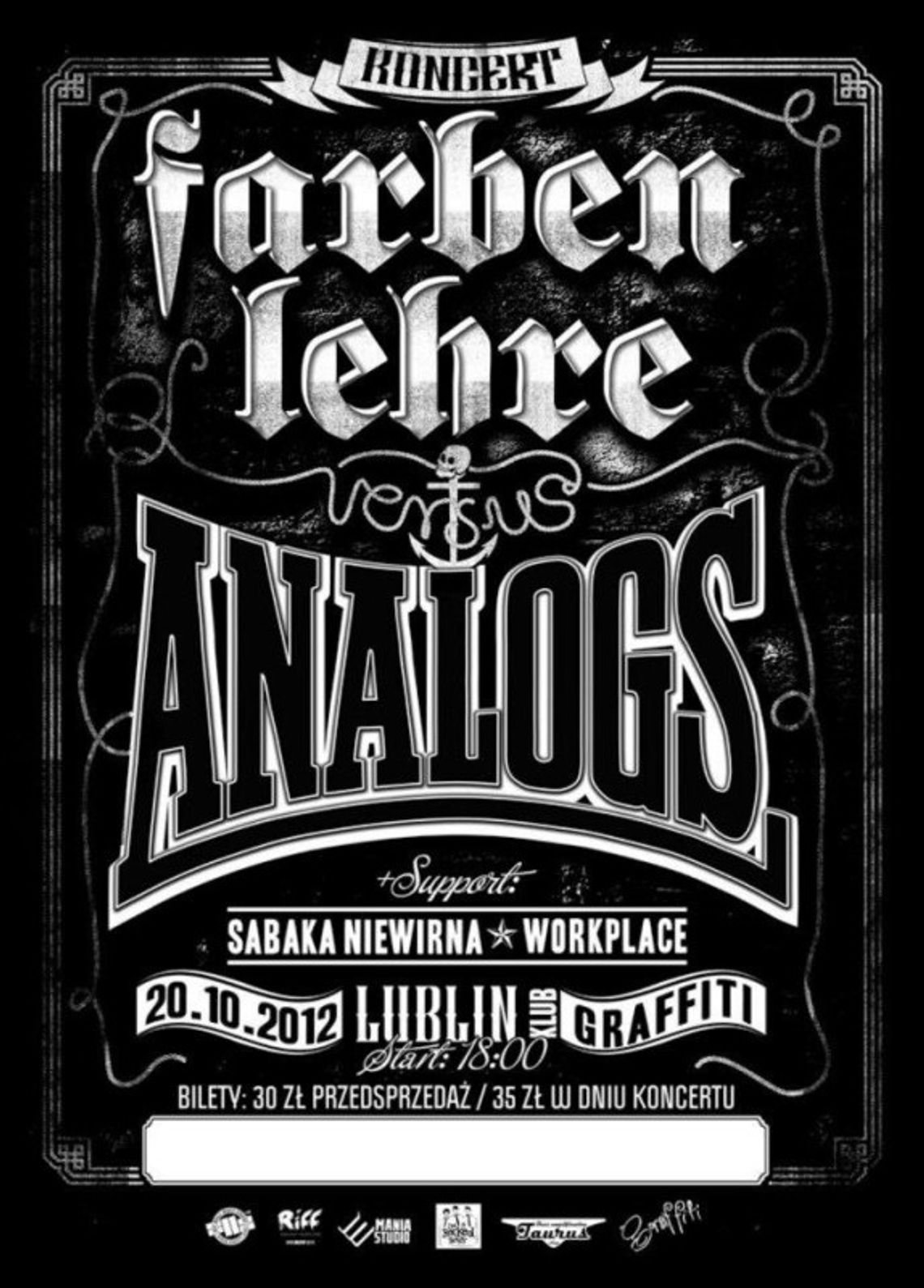 The Analogs i Farben Lehre w Graffiti