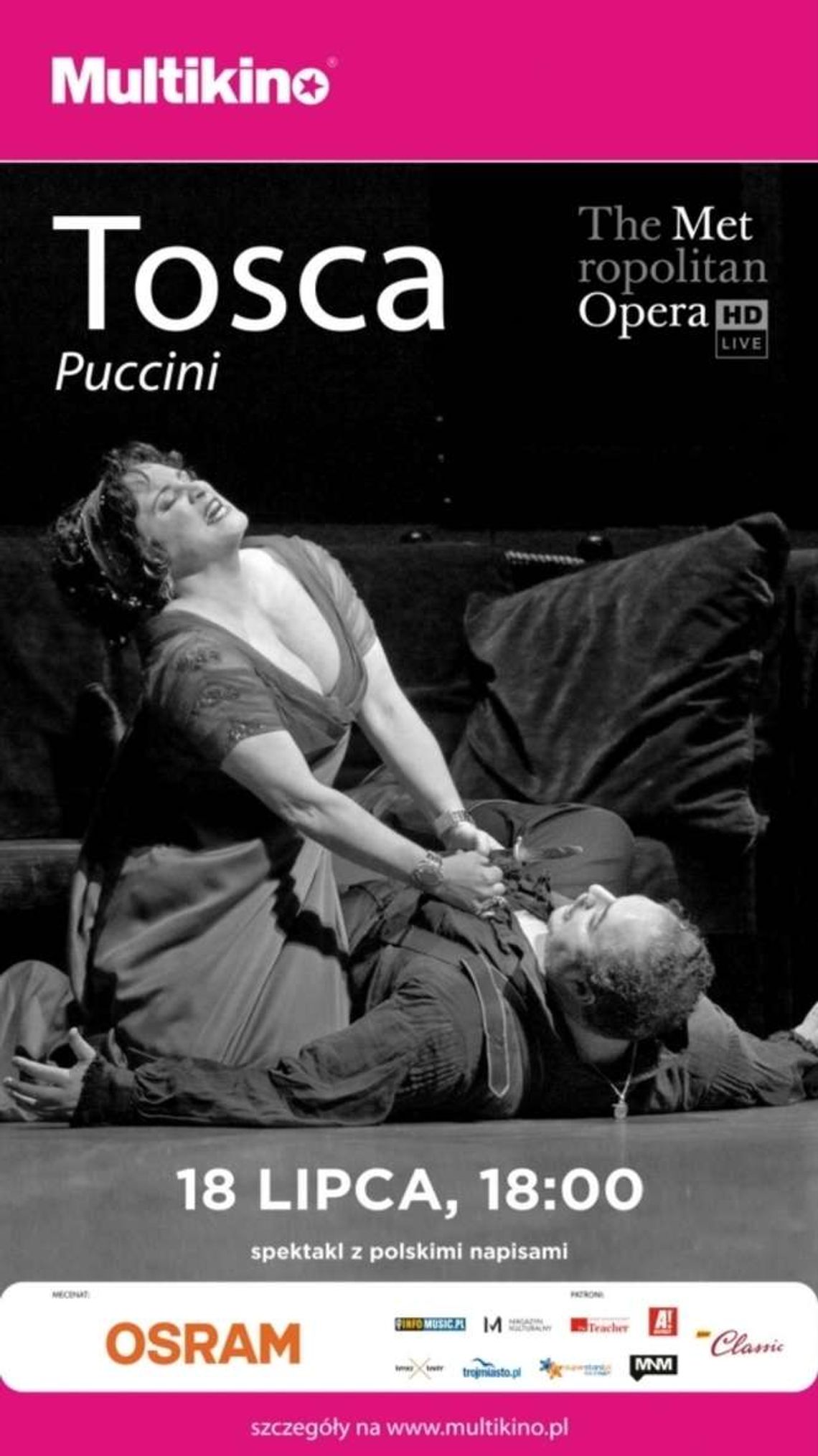 The Metropolitan Opera: "Tosca" w Multikinie