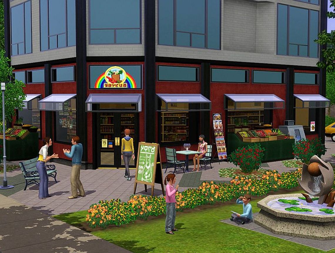 The Sims 3: Miejskie Życie. Biblioteka albo piaskownica