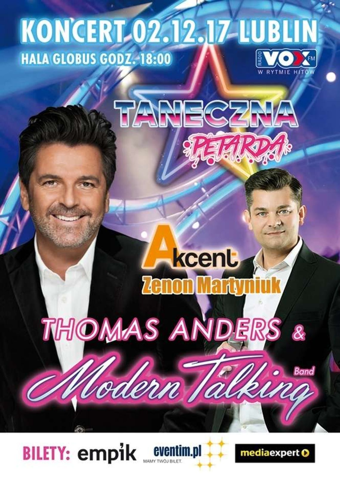 Thomas Anders i Modern Talking Band w Lublinie. Wygraj bilet!