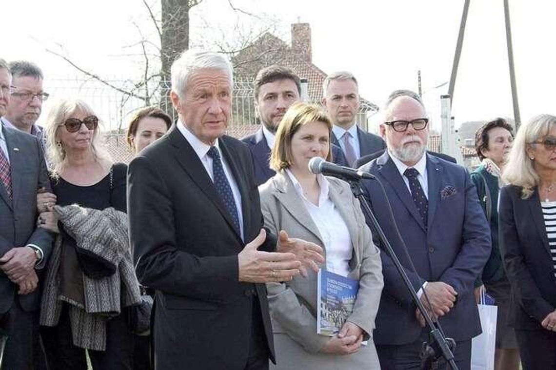 Thorbjorn Jagland, sekretarz Rady Europy we Frampolu