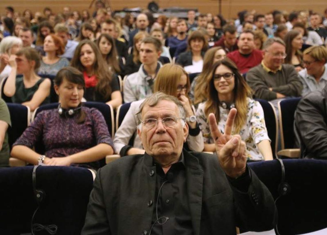 Tłumy na wykładzie Jana Gehla w Lublinie (zdjęcia)