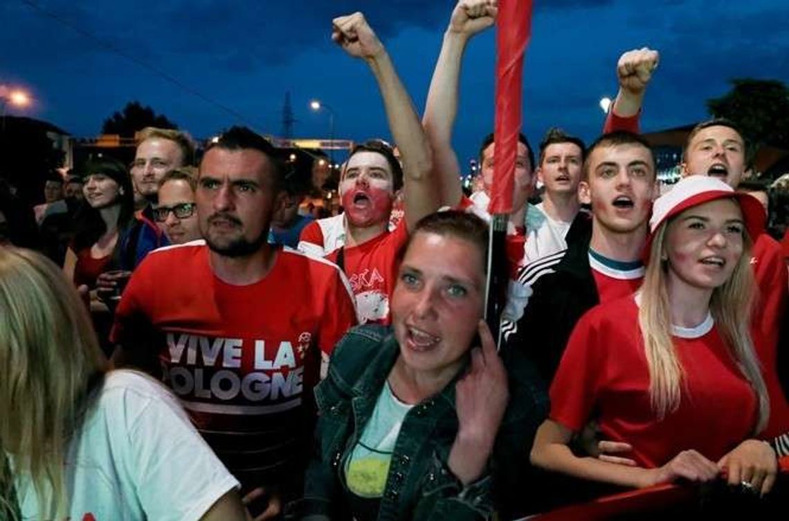 To był mecz dla osób o mocnych nerwach. Polska - Niemcy w strefie kibica w Lublinie