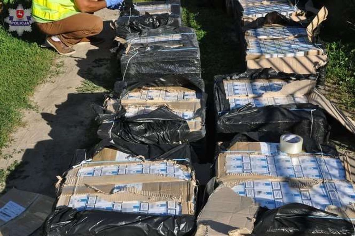 To był prawdziwy magazyn z kontrabandą. 23,5 tys. paczek papierosów