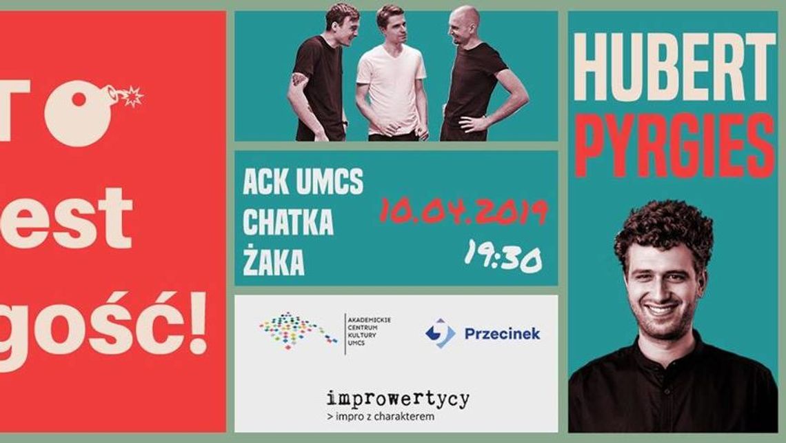 To jest gość! Spotkanie z Hubertem Pyrgiesem w Chatce Żaka