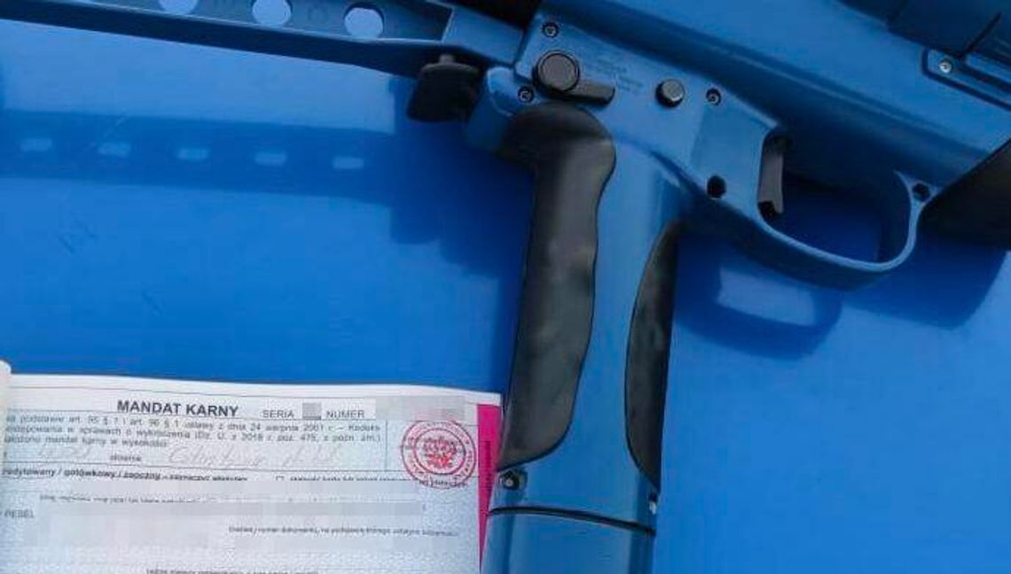 To musiało zaboleć. Do zapłacenia 4 tys. zł mandatu