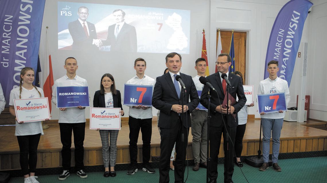 To nie była kampania. Szef lubelskiej policji ucina sprawę „agitacji” ministra Ziobry