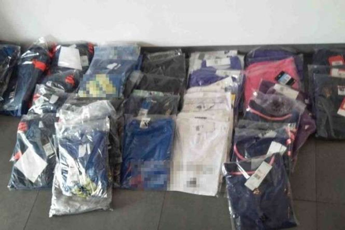 To nie były markowe towary. 27-latek miał podróbki warte 200 tys. zł