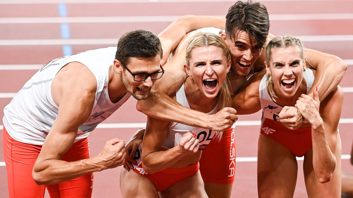 Tokio 2020: Złoty medal polskiej sztafety mieszanej 4x400 metrów!