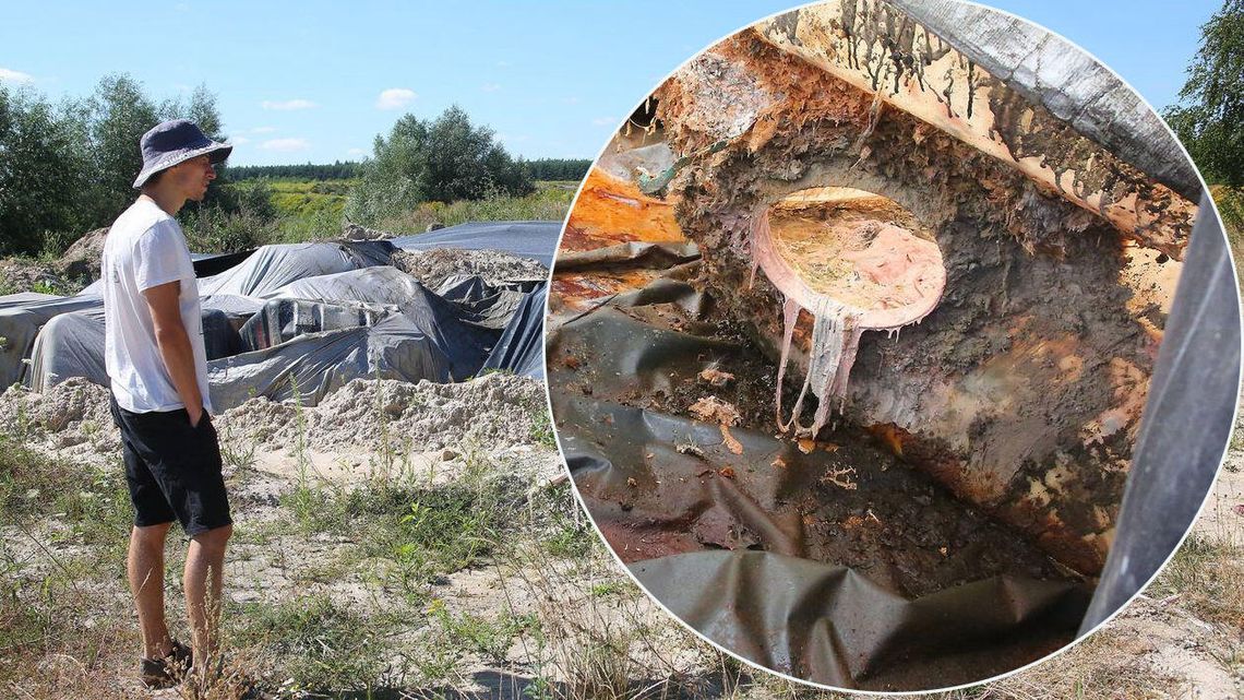 Toksyczne odpady koło Lublina. Koszt likwidacji tej bomby to nawet 250 tys. złotych