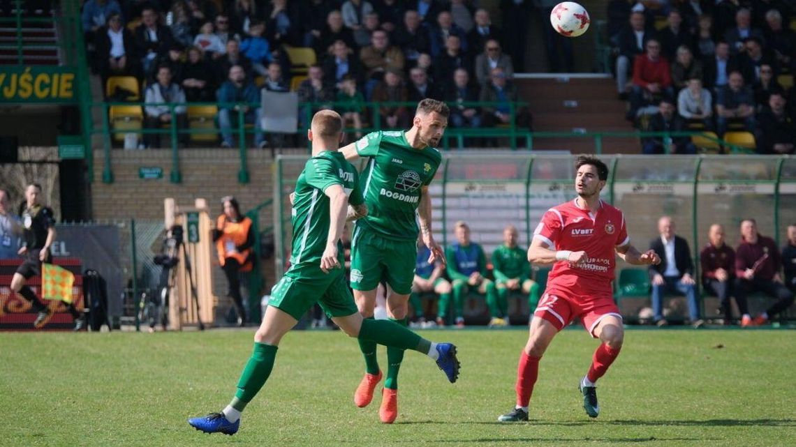 Tomasz Midzierski (Górnik Łęczna): Balon był zbyt mocno pompowany