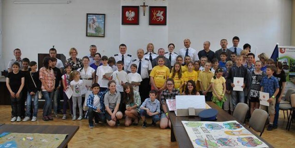 Tomaszów Lubelski: Po policyjnym konkursie dla młodzieży - Justynówka  najlepsza