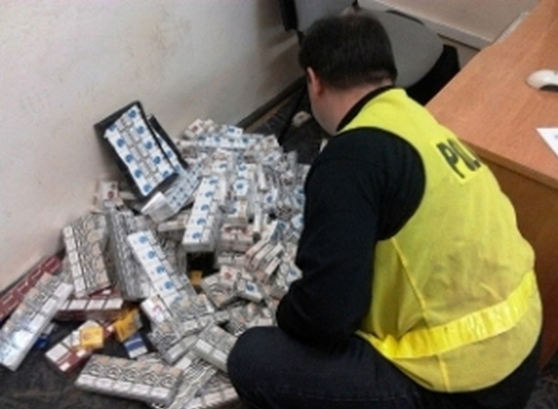 Tomaszów Lubelski: Ukraiński turysta podróżował z torbą wypchaną papierosami