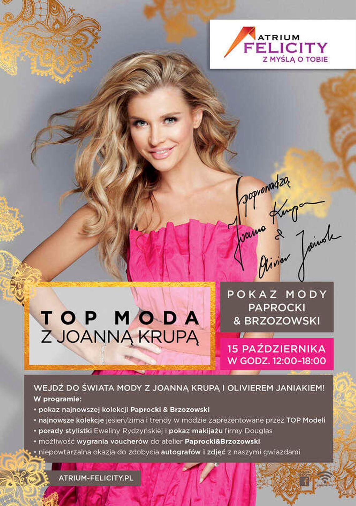 "Top Moda": Joanna Krupa w Lublinie