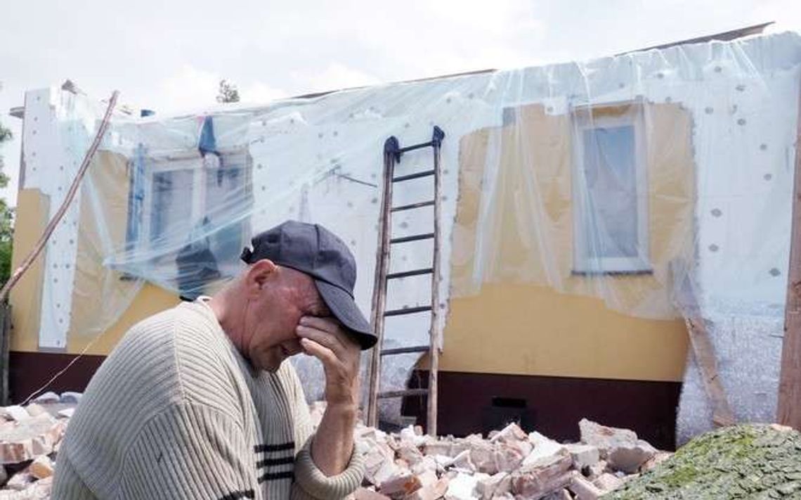 Trąba powietrzna zabrała im wszystko. Dom poszedł z wiatrem (zdjęcia)