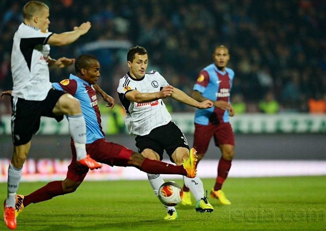 Trabzonspor - Legia 2:0. Trzecia porażka