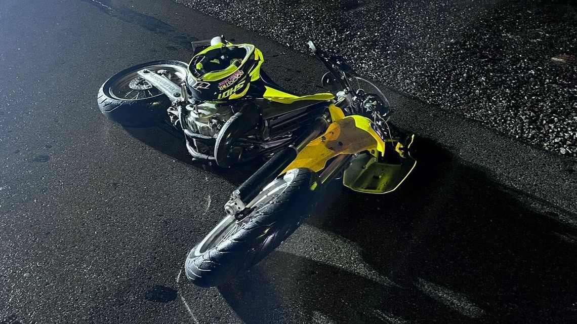 Tragedia. 16-latek nie przeżył wypadku na motocyklu Tragedia. 16-latek nie przeżył wypadku na motocyklu