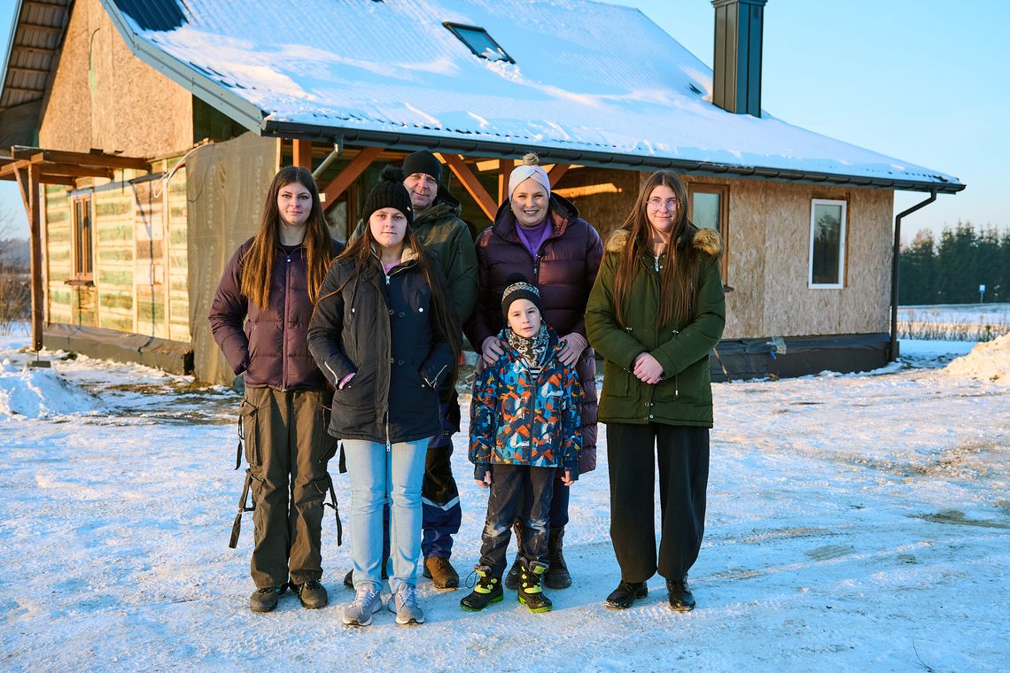 Tragedia przerwała marzenia o domu. Rodzinie z Lubelszczyzny pomogła telewizja