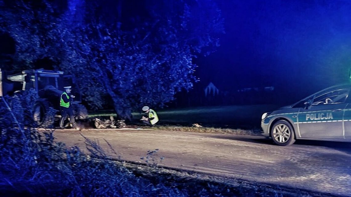 Tragedia w Starej Hucie. Nie żyje 17-letni motocyklista Tragedia w Starej Hucie. Nie żyje 17-letni motocyklista