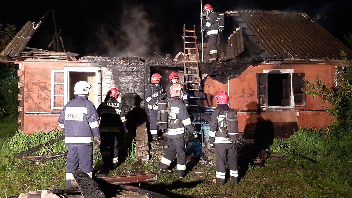 Tragedia za tragedią. Już trzy osoby zginęły w pożarach w powiecie zamojskim