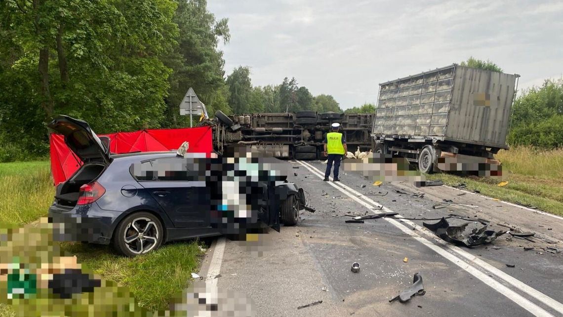 Tragicznie rozpoczęty piątek. Wypadki w regionie, jedna osoba nie żyje Tragicznie rozpoczęty piątek. Wypadki w regionie, jedna osoba nie żyje