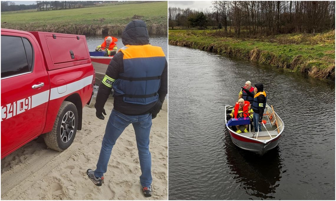 Tragiczny finał poszukiwań. Ciało mężczyzny znalezione w Krznie