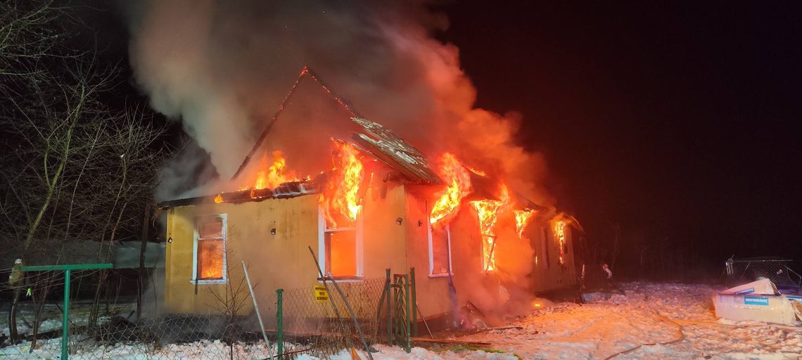 Tragiczny pożar w powiecie włodawskim. Nie żyje 93-letnia kobieta