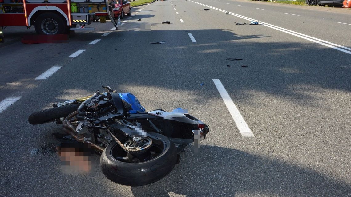 Tragiczny wypadek. "Motocyklista jechał brawurowo" 