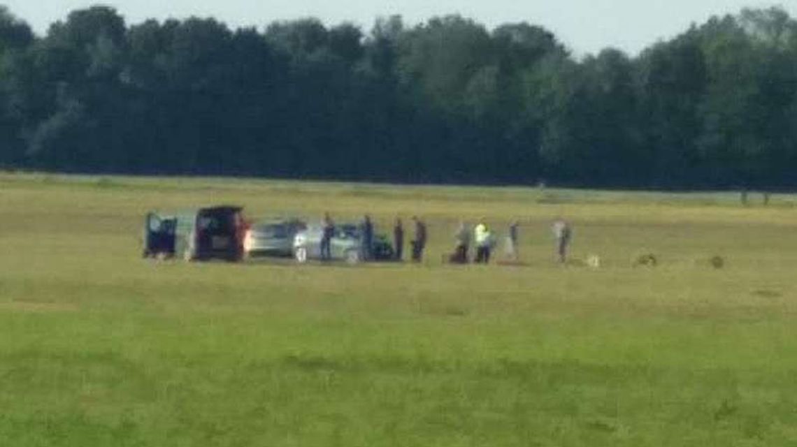 Tragiczny wypadek na lotnisku w Radawcu. Spadochroniarz spadł z wysokości kilometra