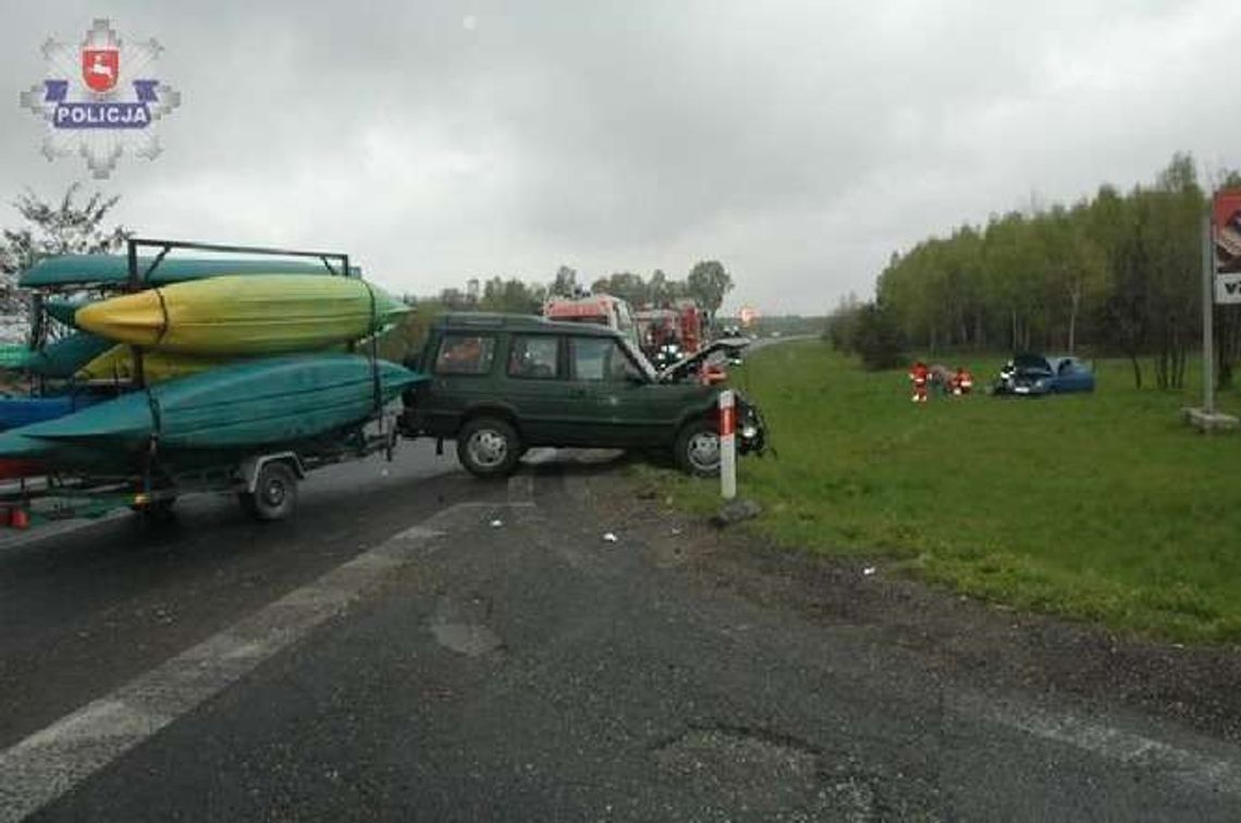Tragiczny wypadek na obwodnicy Lubartowa. Nie żyje kobieta