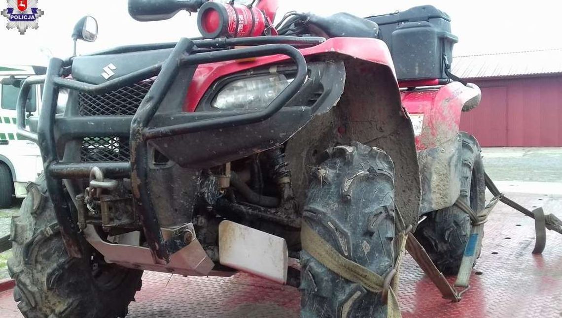 Tragiczny wypadek na quadzie. Nie żyje 44-latek. Kolega zostawił go w lesie?