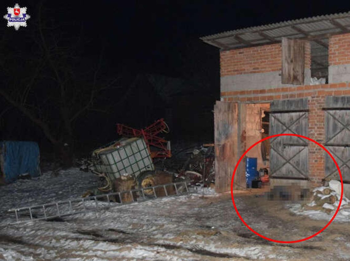 Tragiczny wypadek. Spadł z drabiny, zginął na miejscu