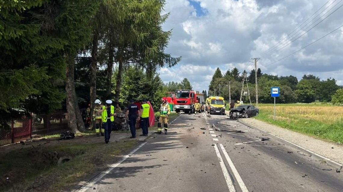 Tragiczny wypadek w Czołkach. Nie żyje 64-letnia kobieta